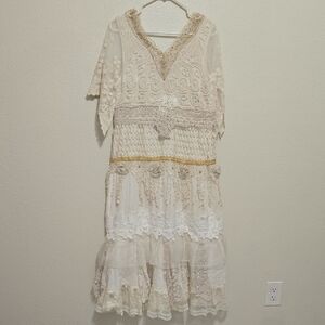 Unbranded Boutique, Vintage Romantic, Lacy Dress